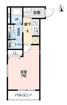 KISBIG市川の間取り