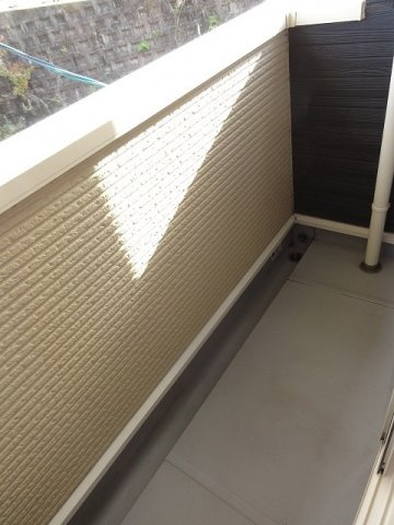 エスポワール久米のバルコニー