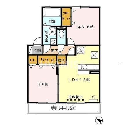 ビブレ原口の間取り