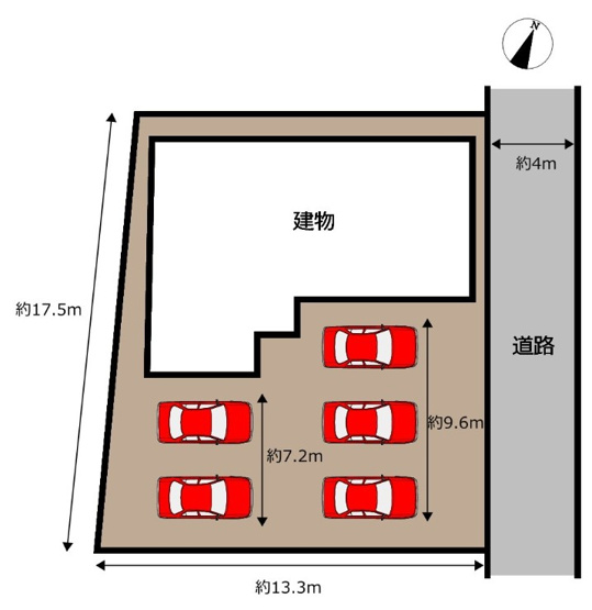 【区画図】 | 富士市中丸　中古戸建て　全1棟