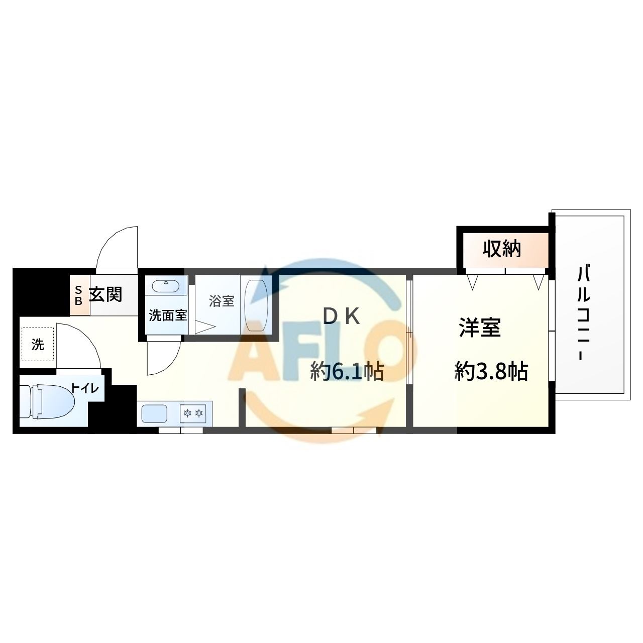SOAR城東蒲生の間取り|SOAR城東蒲生　間取り