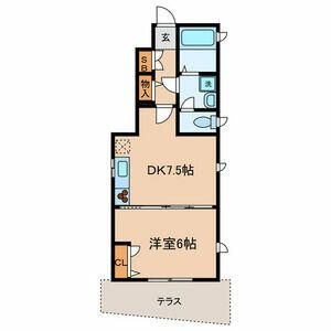 アヤメゾン初台の間取り