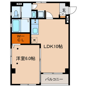 【間取り】 | ウィステリアⅠ | 間取りです。