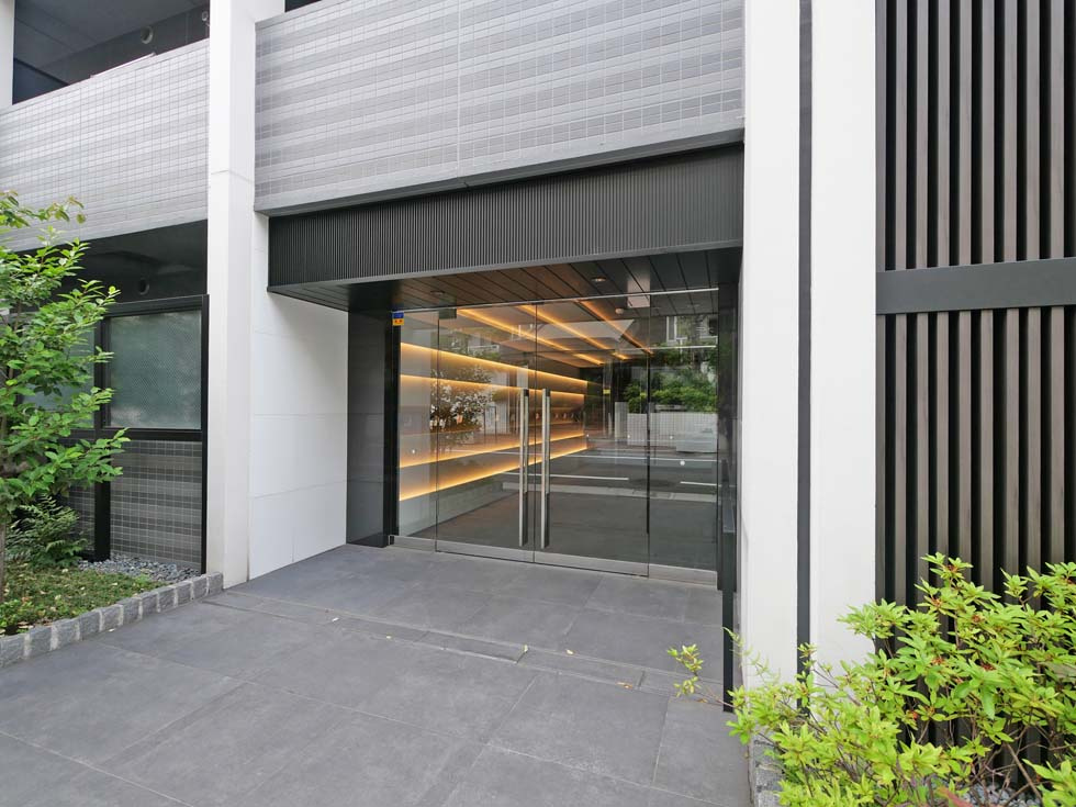 レジデンス東中野ガーデンの外観|きれいな外観です