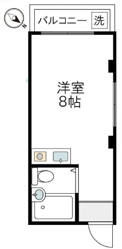 アーバンパレス５号館の間取り