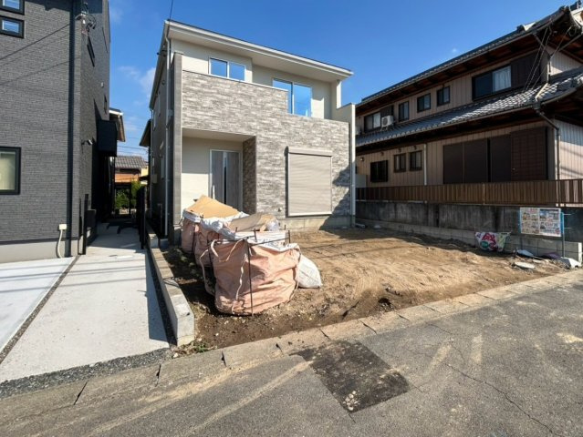 新築戸建　一宮市大和町5期　全1区画分譲の外観|「現地（2026年9月11日）撮影」　
■全体写真　
■ヤマダ不動産　株式会社リライフ　