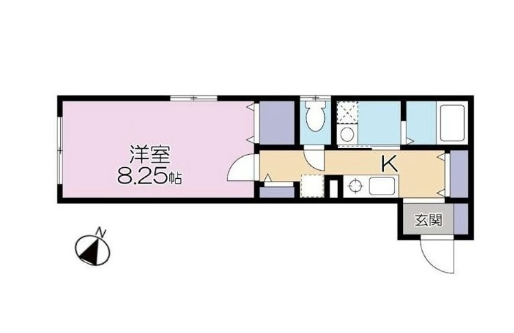 横浜市保土ケ谷区西谷３丁目のアパート