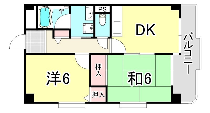 ヴェルテスIKEMOTOの間取り