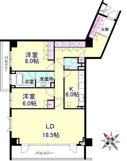 パークハウス広尾の間取り