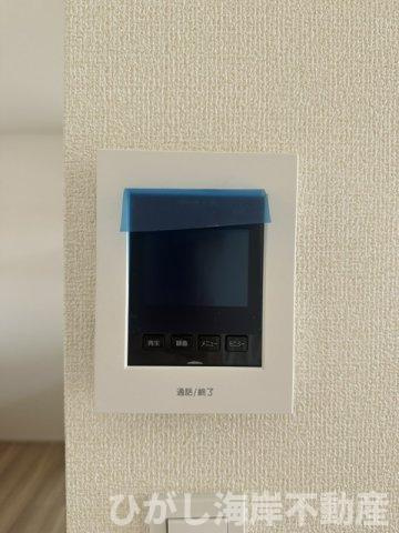 茅ケ崎市東海岸南6丁目　新築戸建　全３棟のセキュリティ|TVモニター付きインターフォン