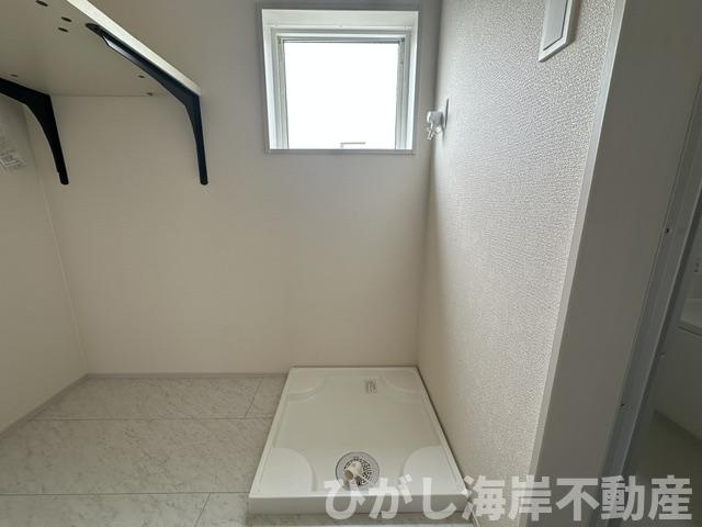 茅ケ崎市東海岸南6丁目　新築戸建　全３棟のランドリースペース|洗濯機置場