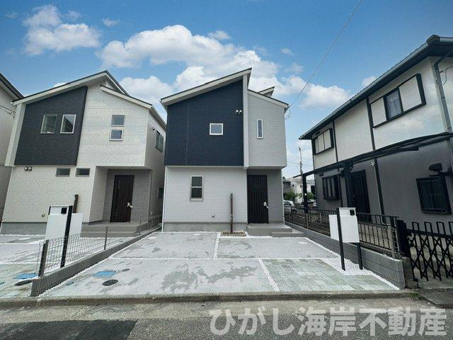茅ケ崎市東海岸南6丁目　新築戸建　全３棟の外観|現地外観