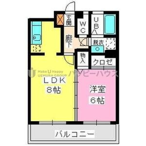 ヴィンテージ唐原IIの間取り
