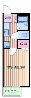 【間取り】 | パークステュディオ堀切菖蒲園Ｂ | 間取りです。