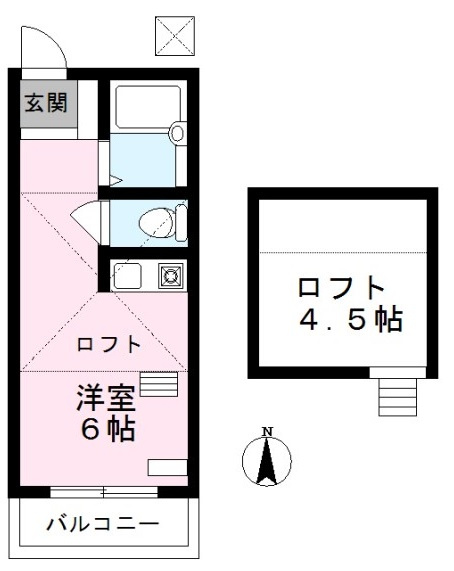 エスポワールサカエの間取り