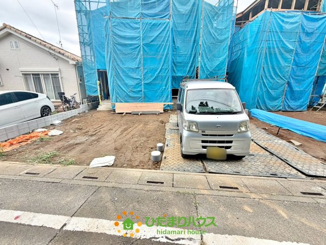 蓮田市蓮田5期　新築一戸建て　01　ケイアイテラスの駐車場