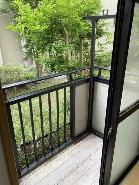 アメニティＫのバルコニー