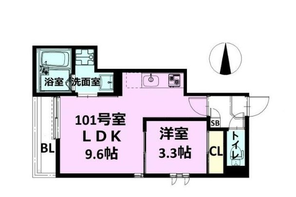  GRANDTIC 大宮 NORTHの間取り