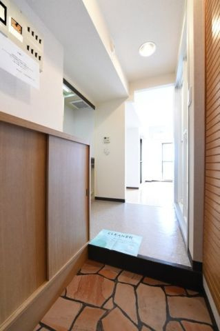 パレ・ドール文京メトロプラザⅠの玄関