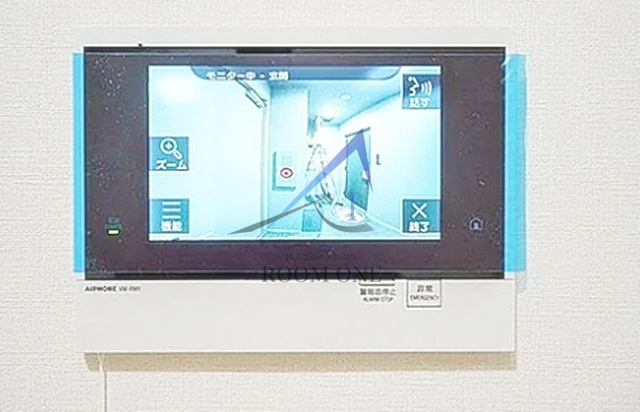 ショコラスイート東日本橋のセキュリティ|モニター付きインターホンです。