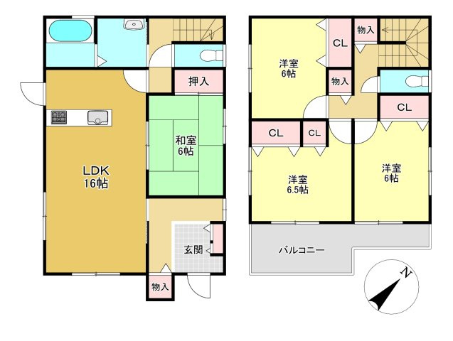 東近江市佐生町の間取り