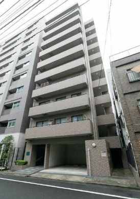 ハイクラッセ日本橋浜町の外観|外はこのようになっています