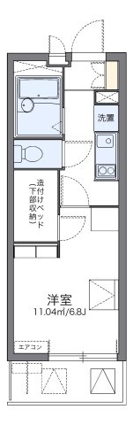 レオパレス片倉大丸の間取り