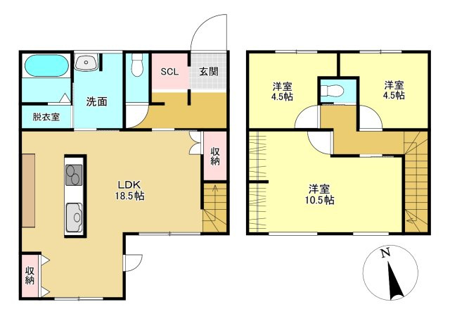 東近江市大森町の間取り