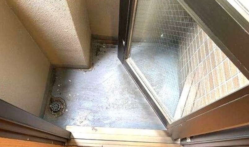 パークハイツのバルコニー