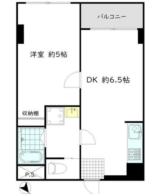 第8中島マンションの間取り