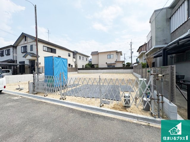 堺市東区日置荘原寺町　新築一戸建ての外観|現在の進捗状況です！順調に作業進行中、完成が待ち遠しいです！詳細の間取り等、お気軽にお問い合わせください！