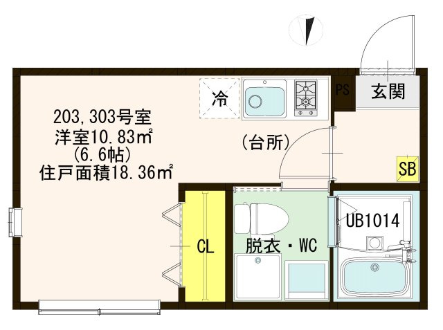 【間取り】 | プレミア五反野