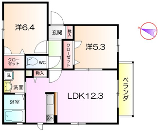 【間取り】 | メゾン与兵衛