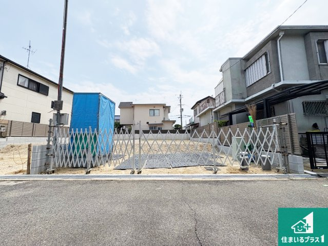 堺市東区日置荘原寺町　新築一戸建ての外観|現在建築中！落ち着いた街並みで新生活を始めることが出来そう！周辺の物件も併せてご紹介させて頂きます！