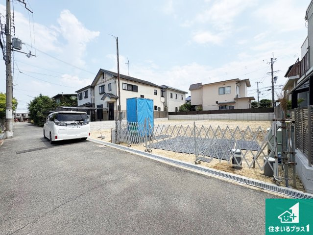 堺市東区日置荘原寺町　新築一戸建ての外観|現在建築中！落ち着いた街並みで新生活を始めることが出来そう！周辺の物件も併せてご紹介させて頂きます！
