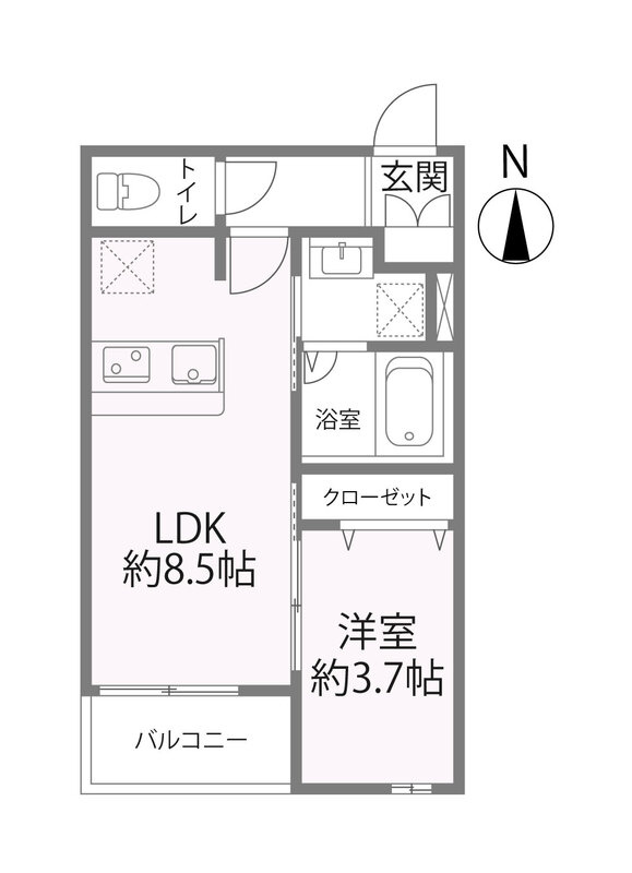 Sierra深江南の間取り