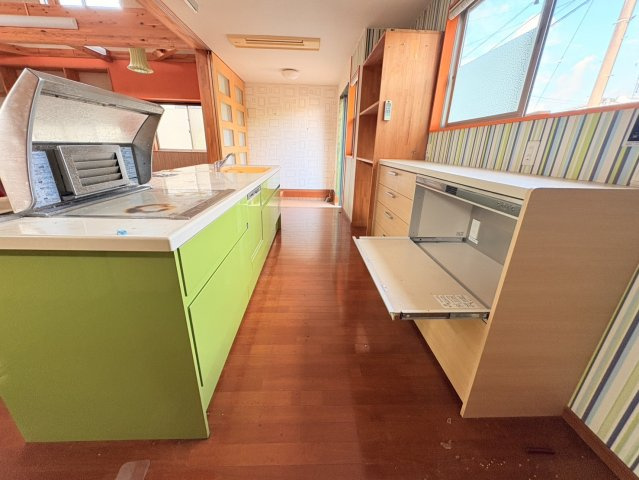 嘉穂郡桂川町土師　キッチン二つ　5LDKのキッチン