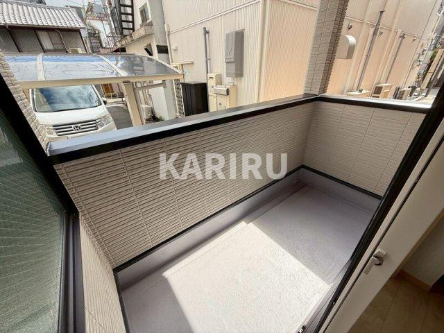 OrientCity勝山のバルコニー