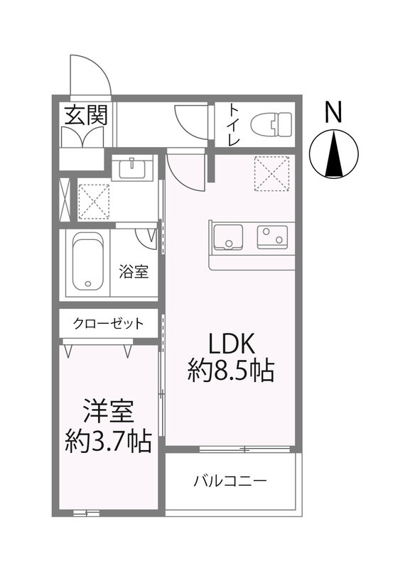 Sierra深江南の間取り