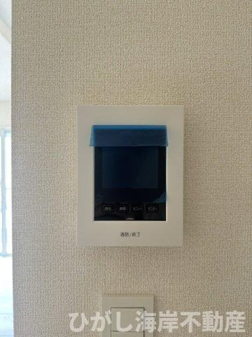 茅ケ崎市東海岸南6丁目　新築戸建　全３棟のセキュリティ|TVモニター付きインターフォン