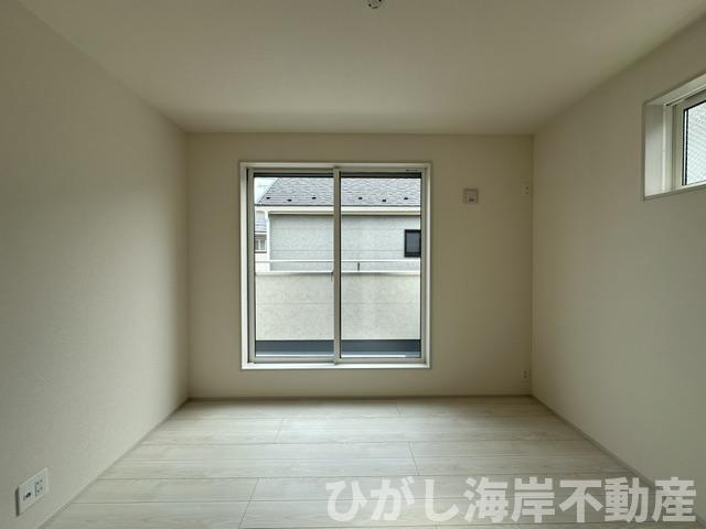 茅ケ崎市東海岸南6丁目　新築戸建　全３棟の内装|5帖　洋室