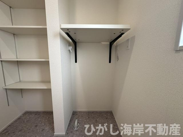 茅ケ崎市東海岸南6丁目　新築戸建　全３棟のランドリースペース|洗濯機置場