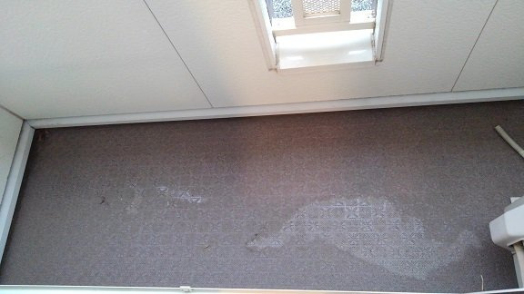 タウンコート中川のバルコニー