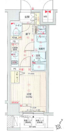【間取り】 | エスティライフ三宮東