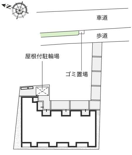 レオネクストブランドールの地図