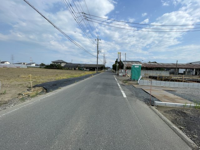 新築戸建・新築建売　太田市大原町第9　藪塚本町南小学校・藪塚本町中学校の前面道路含む現地写真