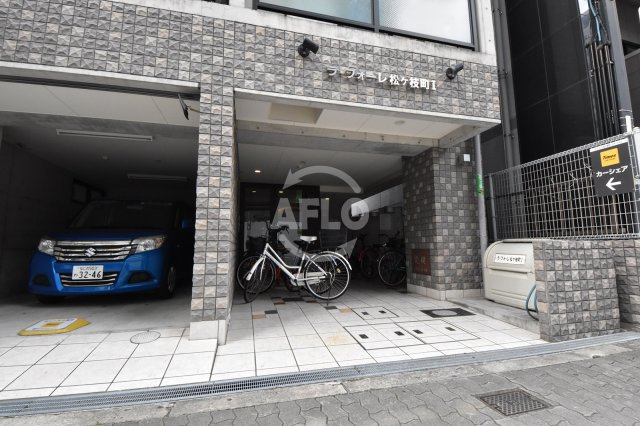 ラ・フォーレ松ヶ枝町Ⅰのエントランス|ラ・フォーレ松ヶ枝I　エントランス