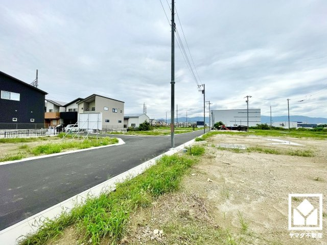 伏見区久我森の宮町の前面道路含む現地写真|9月10日　現況写真撮影