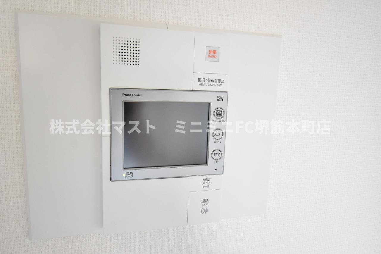 大阪市北区本庄西２丁目の賃貸マンションのセキュリティ