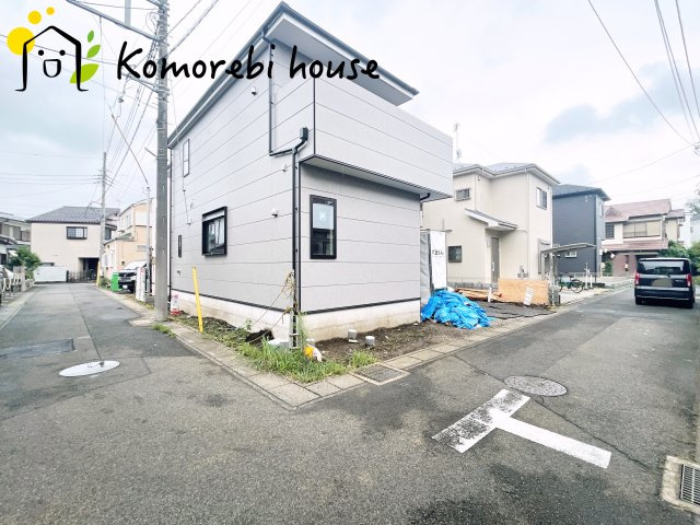 上尾市東町　6期　新築一戸建て　KEIAI GRACE　01の前面道路含む現地写真|7/26撮影